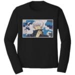 Gojo Clouds Embroidery Design - Jujutsu Kaisen Anime Embroidery Design