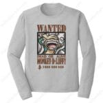 Luffy Gear5 Poster Embroidery Design - One Piece Anime Embroidery Design