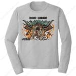 Baki Triceratops Embroidery Design - Baki Anime Embroidery Design