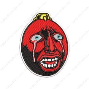 Behelit Scream Embroidery Design - Berserk Anime Embroidery Design