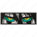 Ulquiorra Eyes Embroidery Design - Bleach Anime Embroidery Design
