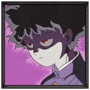 Shigeo Kageyama Embroidery Design - Mob Psycho 100 Anime Embroidery Design