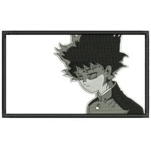 Shigeo Kageyama Embroidery Design - Mob Psycho 100 Anime Embroidery Design