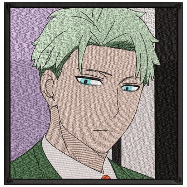 Loid Forger Embroidery Design - Spy x Family Anime Embroidery Design