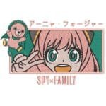 Anya Spy x Family Embroidery Design - Spy x Family Anime Embroidery Design