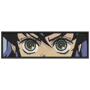 Inosuke Eyes Embroidery Design - Demon Slayer Anime Embroidery Design