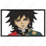 Giyu Tomioka Embroidery Design - Demon Slayer Anime Embroidery Design