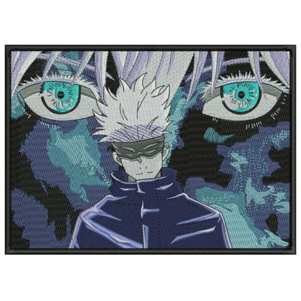 Gojo Satoru Eyes Embroidery Design - Jujutsu Kaisen Anime Embroidery Design