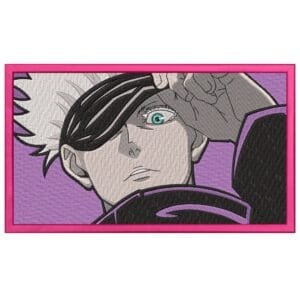 Gojo Satoru Embroidery Design - Jujutsu Kaisen Anime Embroidery Design