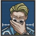 Kento Nanami Embroidery Design - Jujutsu Kaisen Anime Embroidery Design