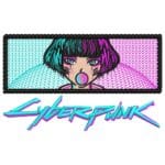 Sasha Cyberpunk Embroidery Design - Cyberpunk Edgerunners Anime Embroidery Design