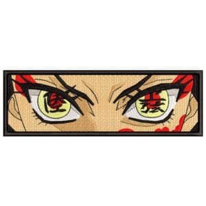 Daki Eyes Embroidery Design - Demon Slayer Anime Embroidery Design