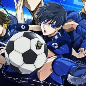 blue lock Anime Embroidery Design