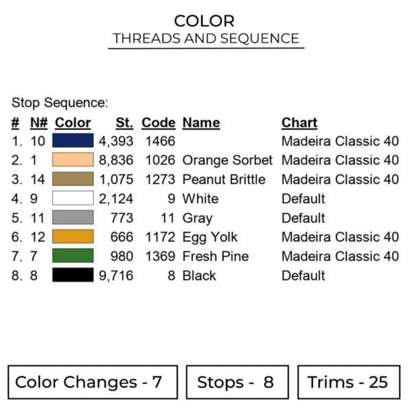 Gon Eyes - Hunter x Hunter Embroidery Design