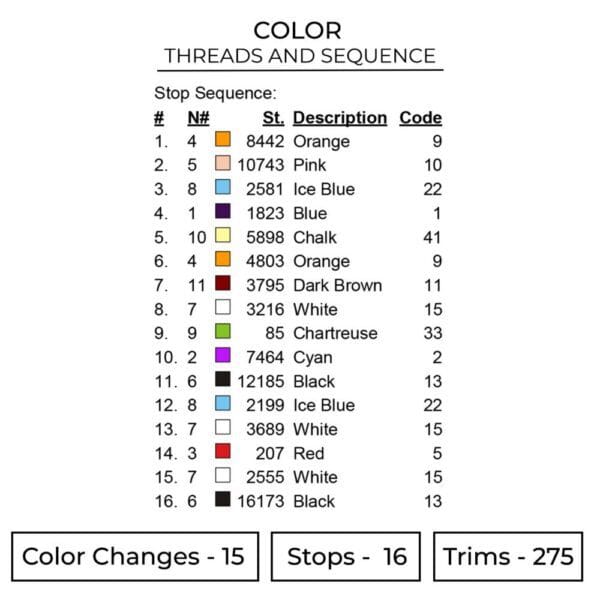 SSJ Gohan Embroidery Design - Dragon Ball Anime Embroidery Design