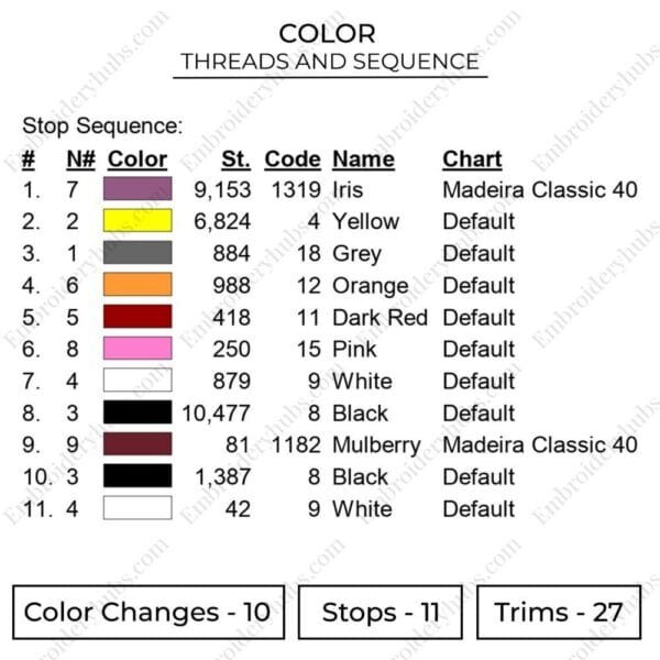 Pikachu Haloween Embroidery Design - Pokemon Anime Embroidery Design