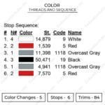 Sharingan Users Embroidery Design - Naruto Anime Embroidery Design