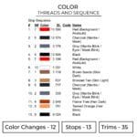 Pain Embroidery Design - Naruto Anime Embroidery Design