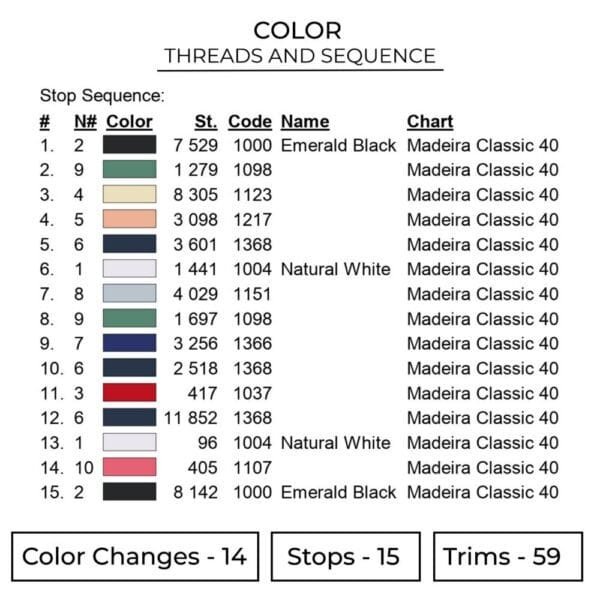 Shisui Crow Embroidery Design - Naruto Anime Embroidery Design