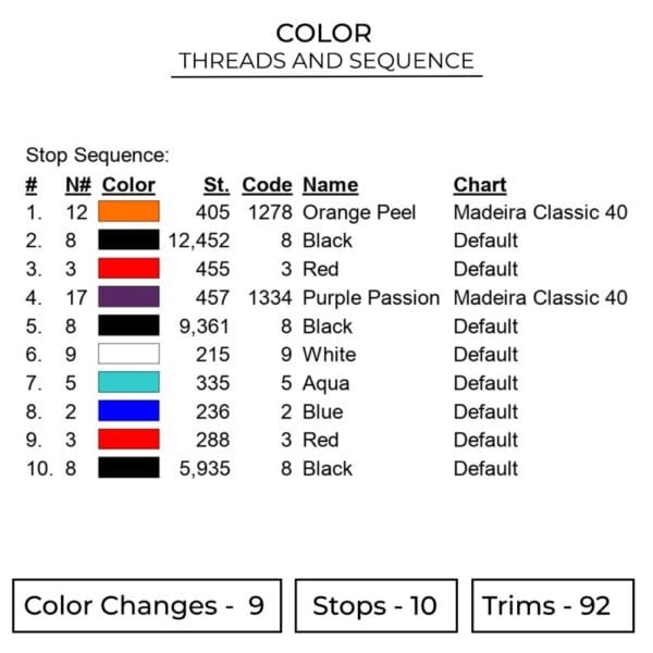 Naruto Character Eyes Embroidery Design - Naruto Anime Embroidery Design