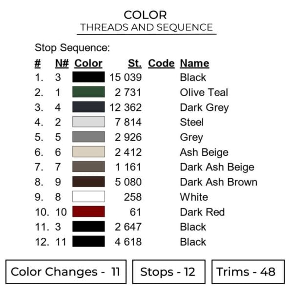 Obito Rin Embroidery Design - Naruto Anime Embroidery Design