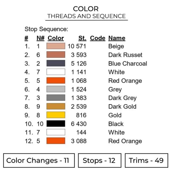 Naruto Embroidery Design - Naruto Anime Embroidery Design