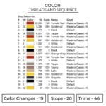 Naruto Sage Eyes Embroidery Design - Naruto Anime Embroidery Design