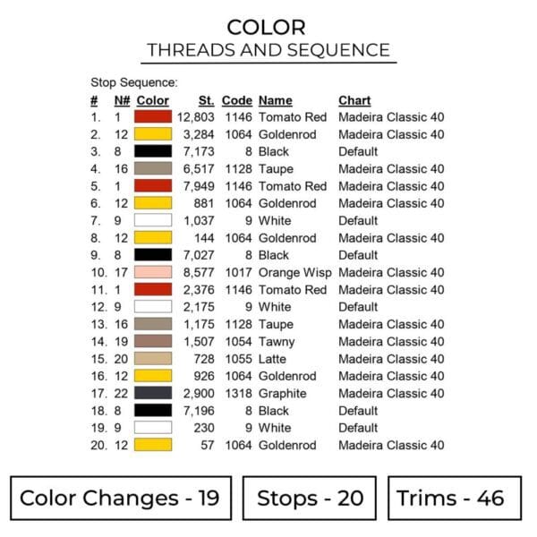 Naruto Sage Eyes Embroidery Design - Naruto Anime Embroidery Design