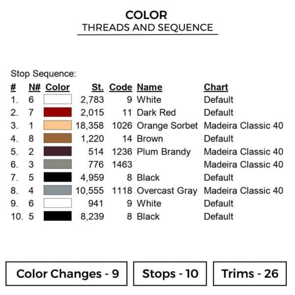 Kakashi Eye Embroidery Design - Naruto Anime Embroidery Design