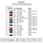 Itachi Crow Embroidery Design - Naruto Anime Embroidery Design