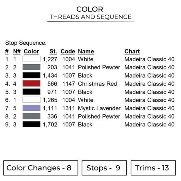 Rinnesharingan Eyes Embroidery Design - Naruto Anime Embroidery Design