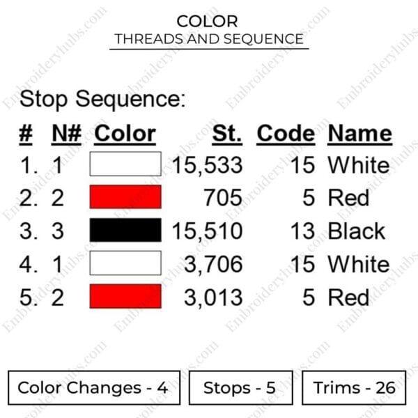 Itachi Uchiha Embroidery Design - Naruto Anime Embroidery Design