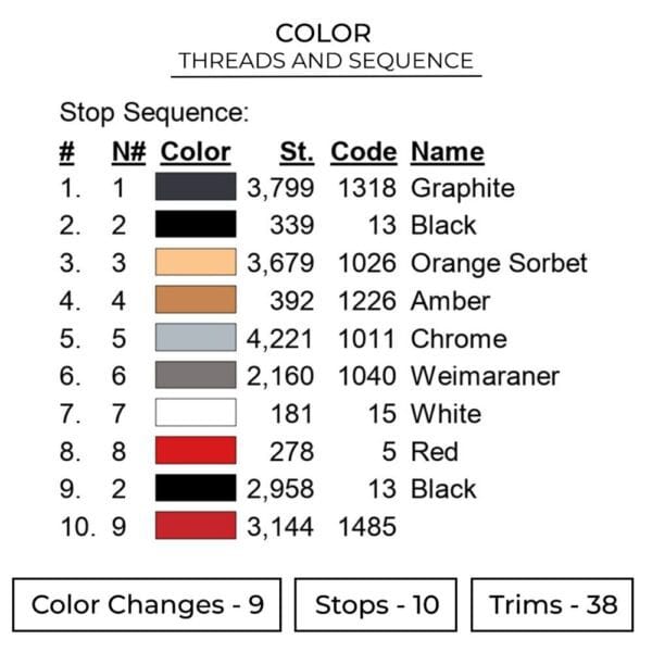 Tobirama Senju Embroidery Design - Naruto Anime Embroidery Design