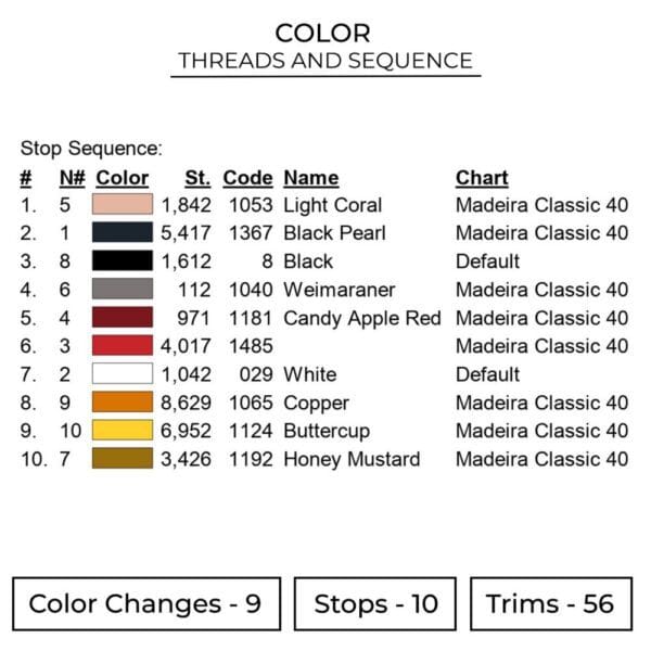 Naruto Akatsuki Embroidery Design - Naruto Anime Embroidery Design