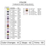 Killer Queen Embroidery Design - JoJo's Bizarre Adventure Anime Embroidery Design