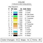 Aquarius Camus Embroidery Design - Knights of the Zodiac Anime Embroidery Design