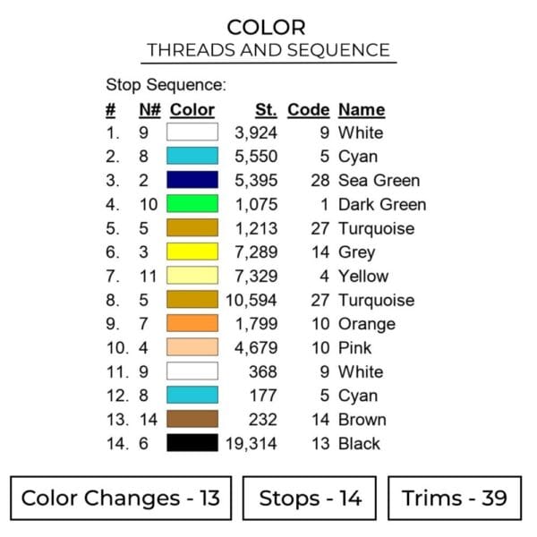 Aquarius Camus Embroidery Design - Knights of the Zodiac Anime Embroidery Design