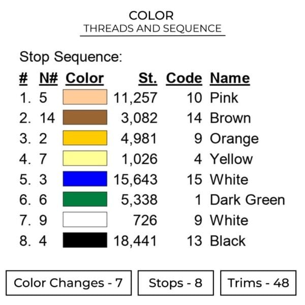 Gemini Kanon Embroidery Design - Knights of the Zodiac Anime Embroidery Design