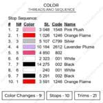 Eva 01 Embroidery Design - Evangelion Anime Embroidery Design