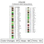 Shenron Embroidery Design - Dragon Ball Anime Embroidery Design