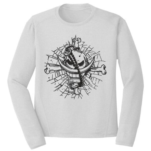 Whitebeard x Ace Logo Embroidery Design - One Piece Anime Embroidery Design