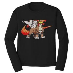 Pokemon Nike Anime Embroidery Design