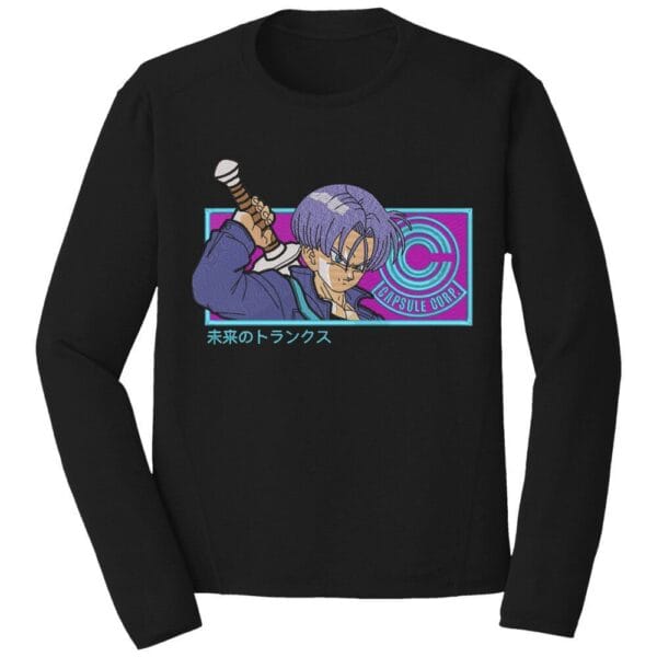 Trunks Embroidery Design - Dragon Ball Anime Embroidery Design