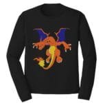 Charizard Embroidery Design - Pokemon Anime Embroidery Design