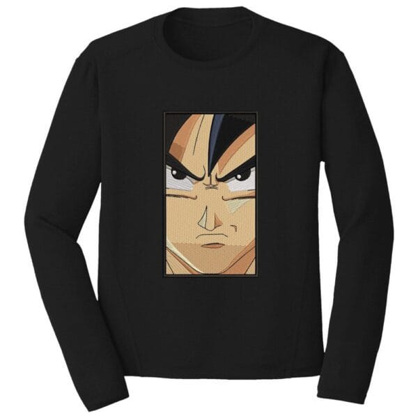 Goku Embroidery Design - Dragon Ball Anime Embroidery Design