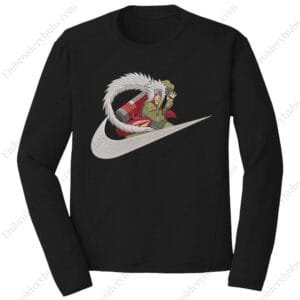 Naruto Nike Anime Embroidery Design