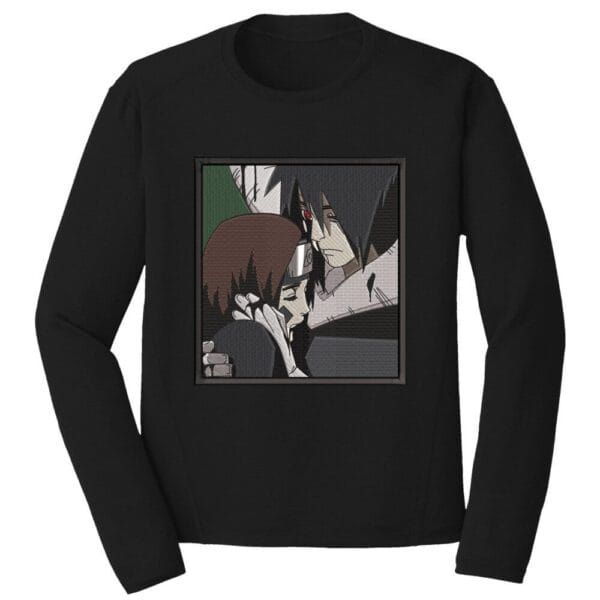 Obito Rin Embroidery Design - Naruto Anime Embroidery Design