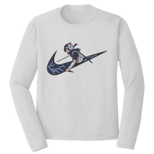 Itachi Swoosh Embroidery Design - Naruto Nike Anime Embroidery Design