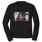 Itachi Crow Embroidery Design - Naruto Anime Embroidery Design