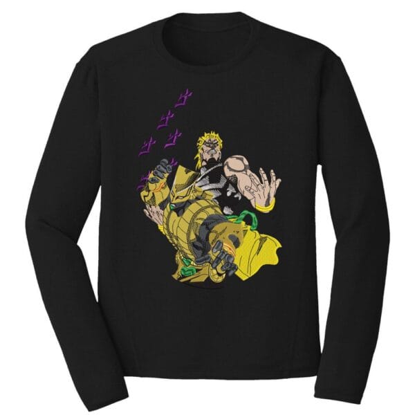 Dio Brando Embroidery Design - JoJo's Bizarre Adventure Anime Embroidery Design